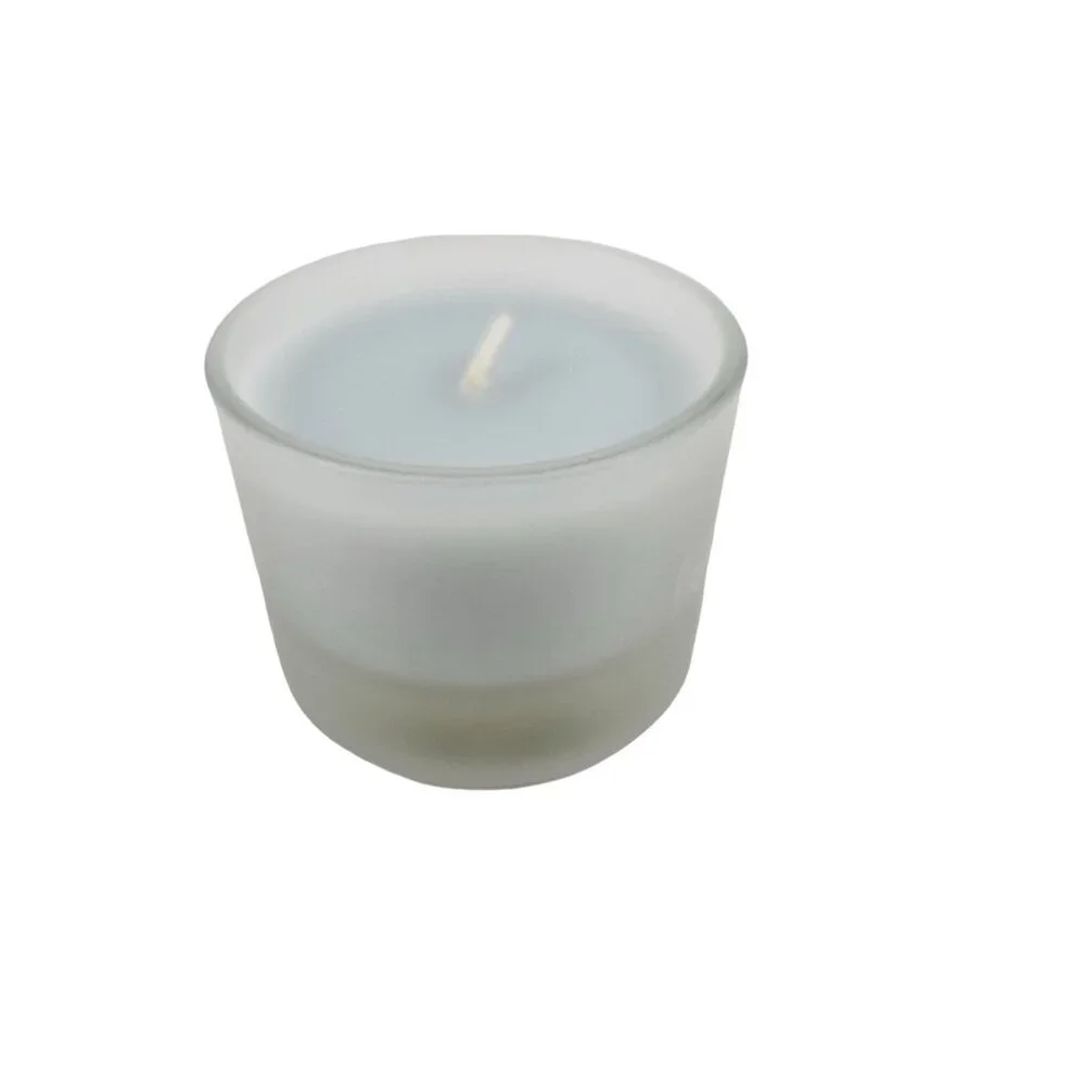 Restoration Hardware Honeydew Quince Votive Candles Set of 4 Filled Votives